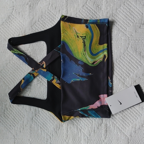 Nike | marbled multi-color dri-fit athletic top - Picture 2 of 4